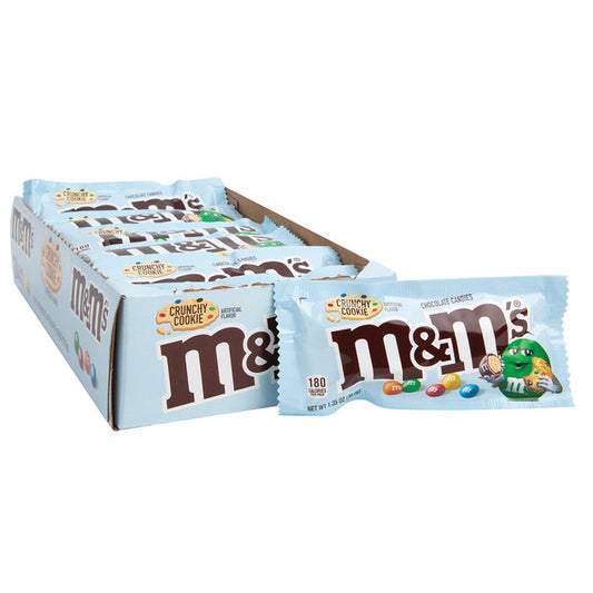 M&M's Crunchy Cookie Chocolate Candy - 24 Count