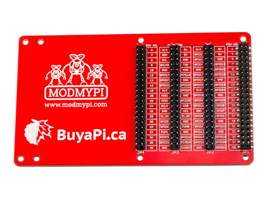 ModMyPi Triple GPIO Expansion Board w/ HAT Area [Discontinued] by ModMyPi - The Pi Hut