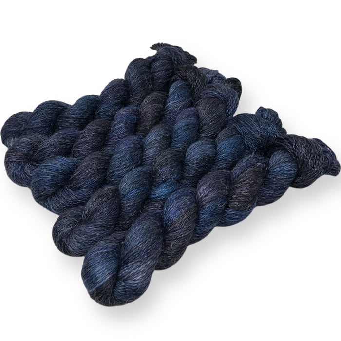 MoonShadow-  Alpaca Linen Silk DK weight 2 Ply