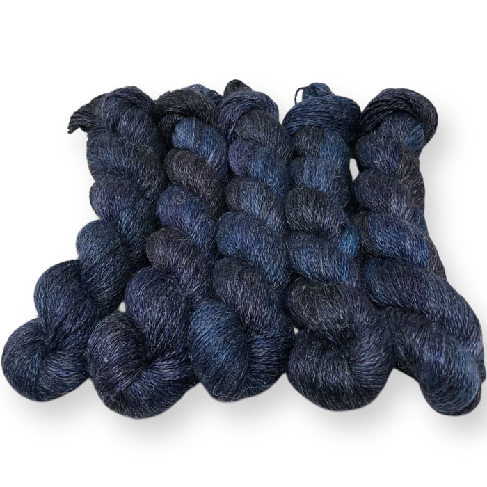 MoonShadow-  Alpaca Linen Silk DK weight 2 Ply
