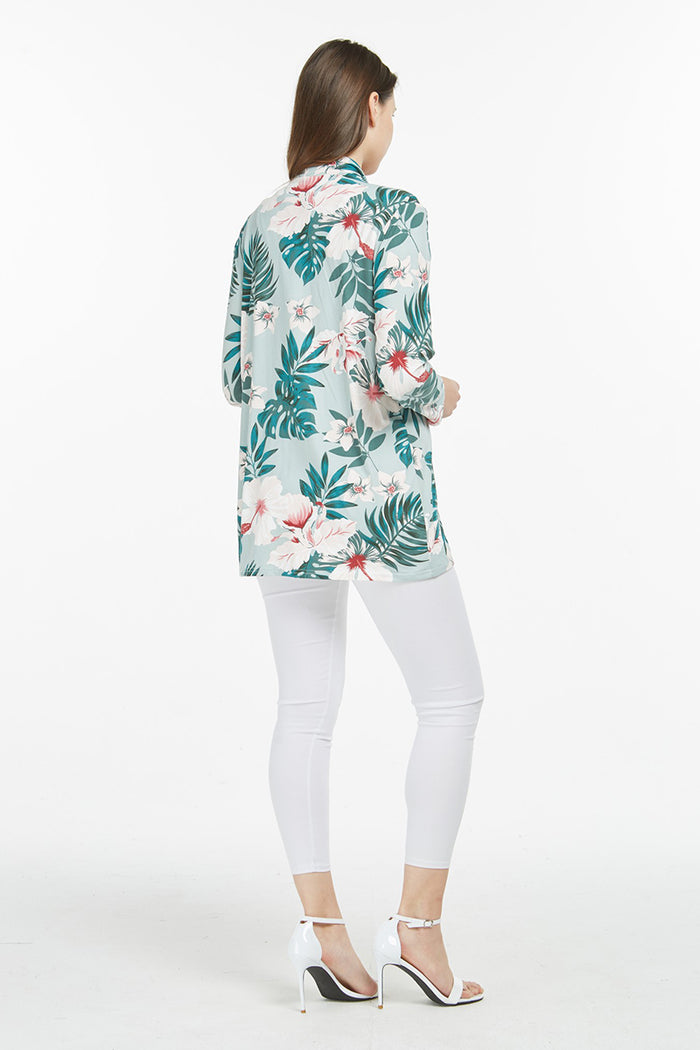 Mother Daughter Hikikii Set in Mint Forest Green