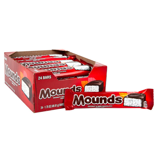 Mounds Coconut Candy Bars - 24 Count