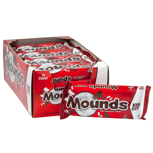 Mounds King Size Candy Bars - 18 Count