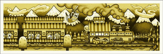 Mystery Train Yellow Colorway John Vogl poster