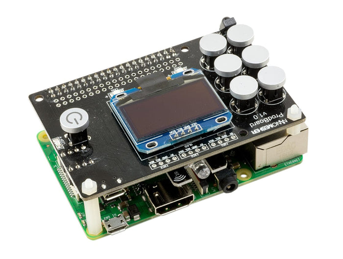 Nanomesher - ProdBoard (Switch, IR & OLED) [Discontinued] by Nanomesher - The Pi Hut