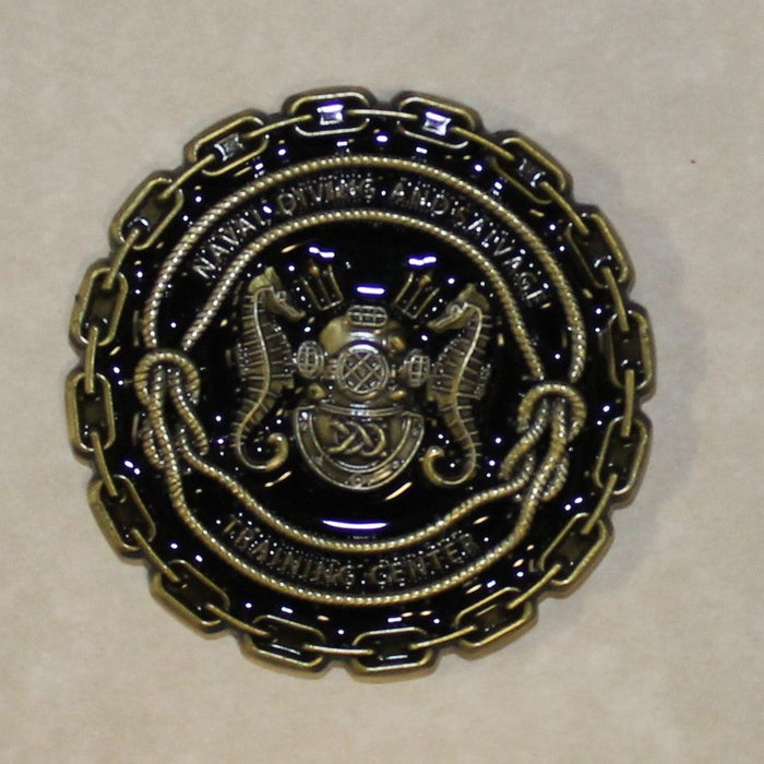 Naval Diver & Salvage Training Center If It Was Easy.. Navy Diver Challenge Coin