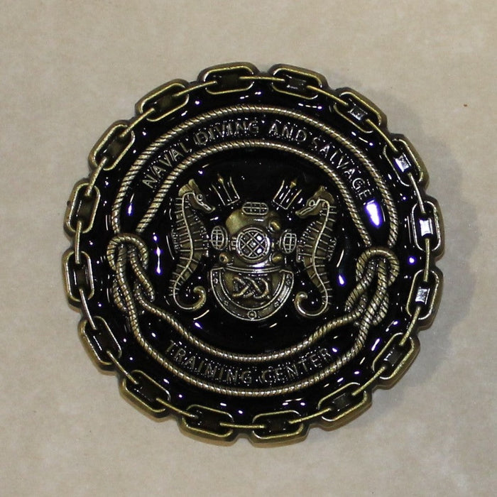 Naval Diver & Salvage Training Center If It Was Easy.. Navy Diver Challenge Coin