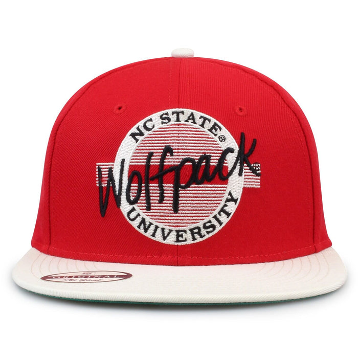NC State Flat Brim Snapbacks