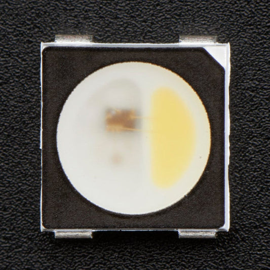 NeoPixel RGBW LEDs w/ Integrated Driver Chip - Cool White (~6000K - Black Casing - 10 Pack) by Adafruit - The Pi Hut