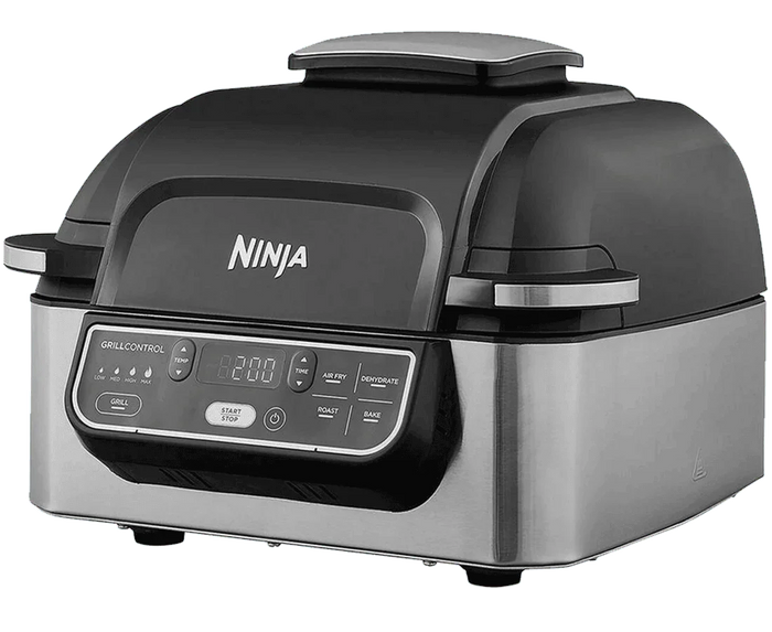 Ninja Air Grill | AG301UK Grill Brand_Ninja, Free Delivery Smalls, Healthy Eating, Outdoor, Power_1750W, Product Type_Air Fryer, Product Type_Grill, Small Appliances Ninja Air Grill | AG301UK - Default Title 239.00 AG301UK Meath Meath Ireland aceeuronics.ie Ace Euronics