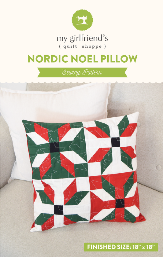 Nordic Noel Pillow Pattern (Downloadable Sewing Pattern)