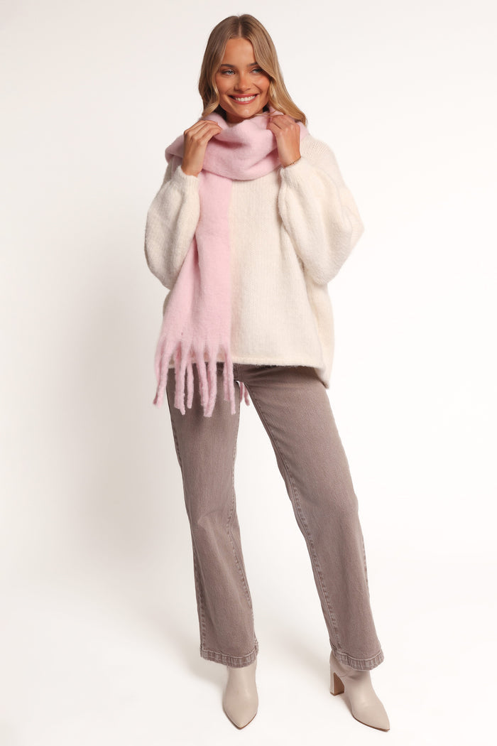 Petal and Pup USA ACCESSORIES Nova Scarf - Pink One Size