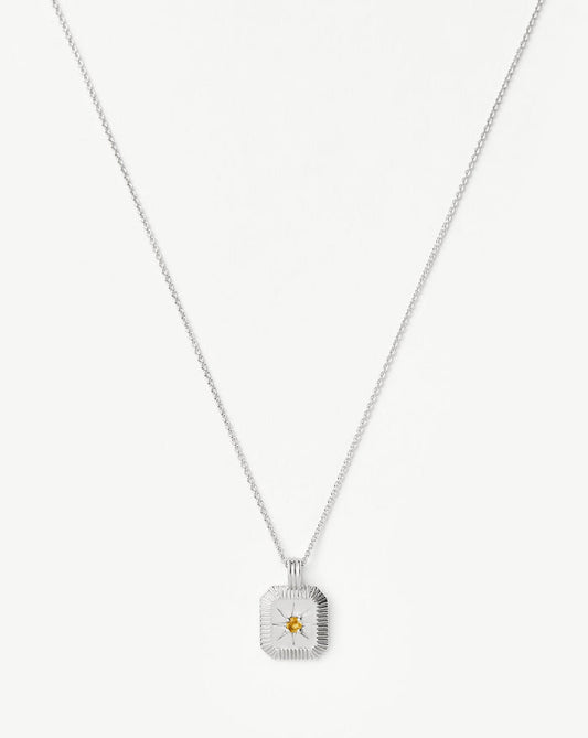 November Birthstone Pendant Necklace | Citrine/November Necklaces Missoma