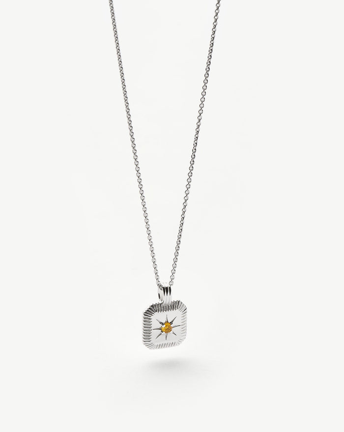 November Birthstone Pendant Necklace | Citrine/November Necklaces Missoma