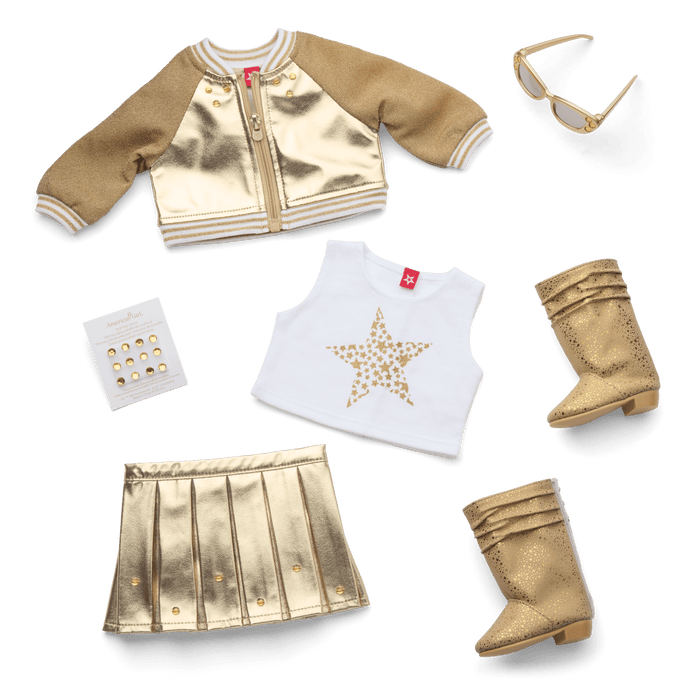 November Topaz Pizzazz Outfit for 18-inch Dolls