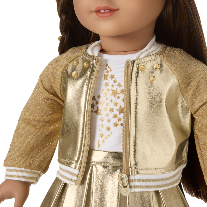 November Topaz Pizzazz Outfit for 18-inch Dolls