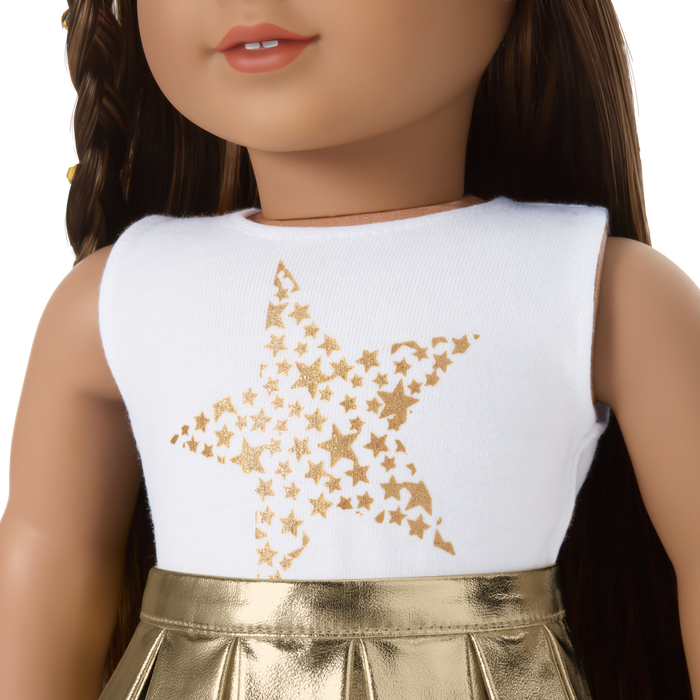 November Topaz Pizzazz Outfit for 18-inch Dolls