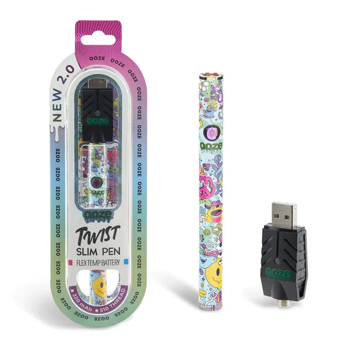 Ooze Twist Slim Pen 2.0 with Flex Temp Battery