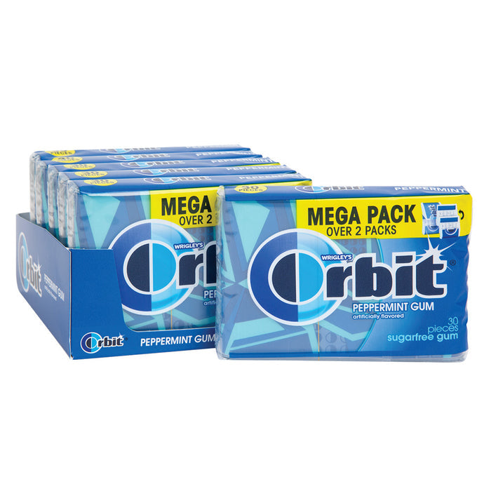 Orbit Peppermint Gum Mega Pack - 6 Count