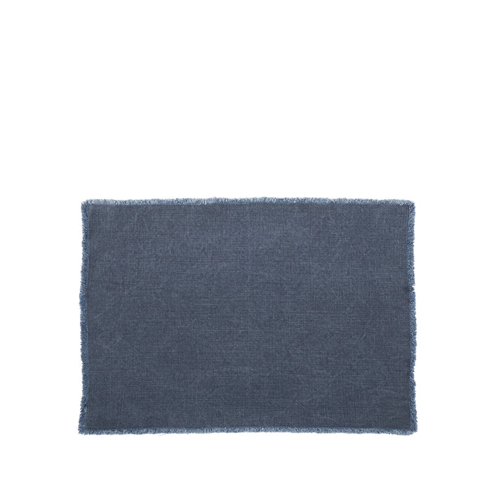 Libeco Pacific Placemat Petrol Blue