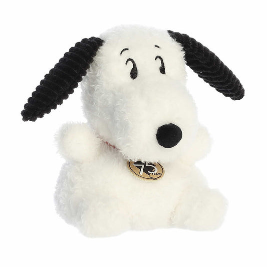 Palm Pals 5 Inch Peanuts Snoopy 75th Anniversary Plush Toy