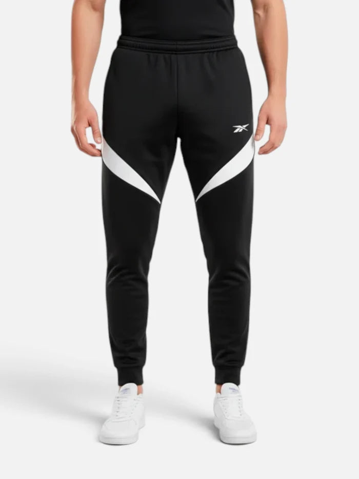 Pantalon Reebok Cierre Capsula Futbol Negro