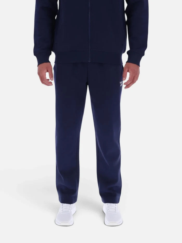 Pantalon Reebok Luther Small Logo Open Hem Pant Vector Azul Marino