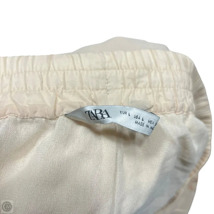 Pants Joggers By Zara In Tan, Size: 12