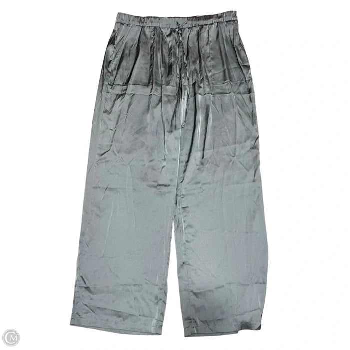 Pants Wide Leg In Grey, Size: L