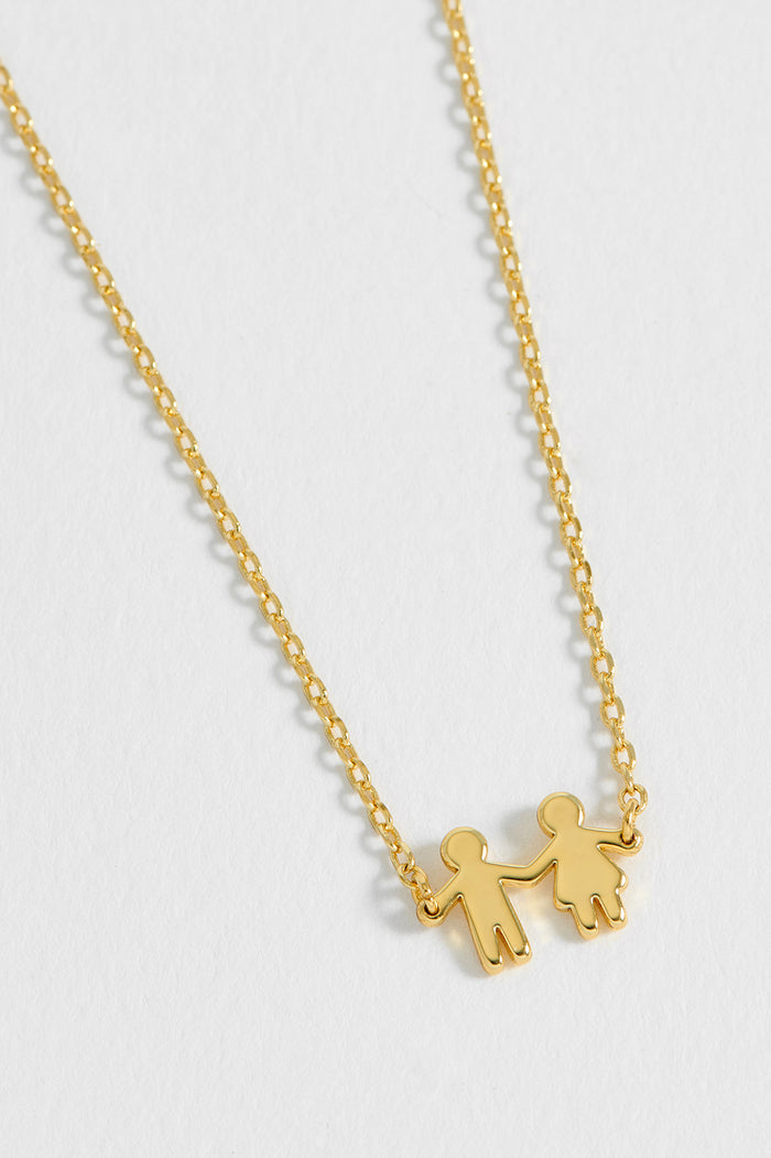 Paperchain People Necklace