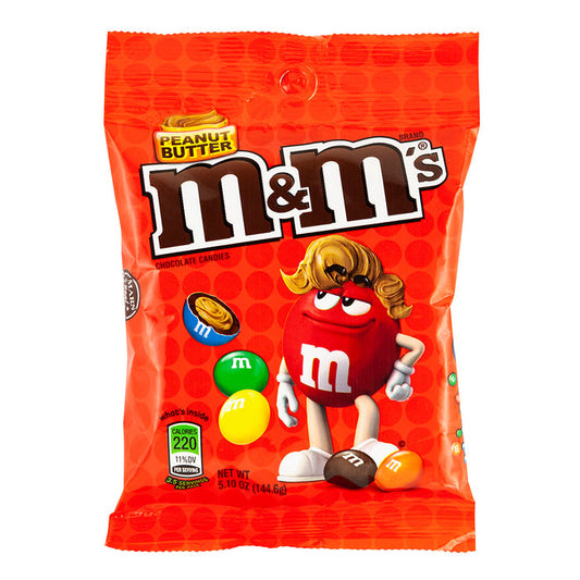 Peanut Butter M&M's - 12ct Peg Bags