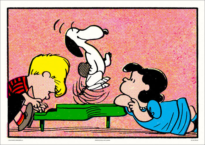 Peanuts Snoopy Dancing Poster