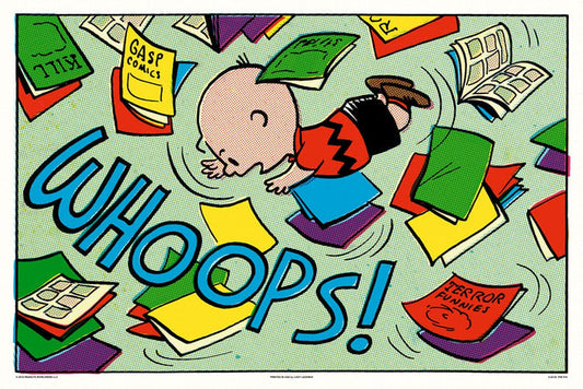 Peanuts Whoops Poster