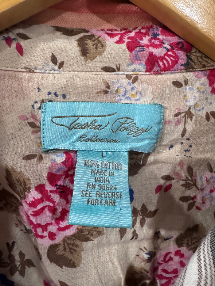 Pearl Snap L Serape Shirt