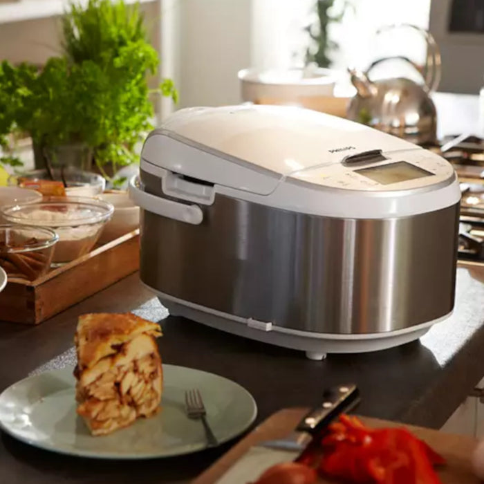 PHILIPS Avance Collection Multicooker - Factory Certified with Home Essentials Warranty - HR3095