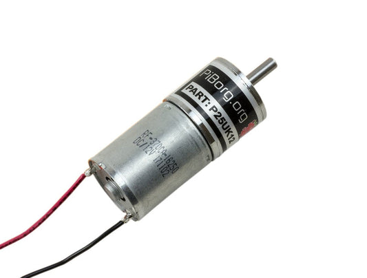 PiBorg 25D Motor - 12V 100RPM [discontinued] by ModMyPi - The Pi Hut