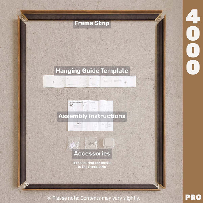 PieceClicks Puzzle Frame Pro – 4000 Pieces