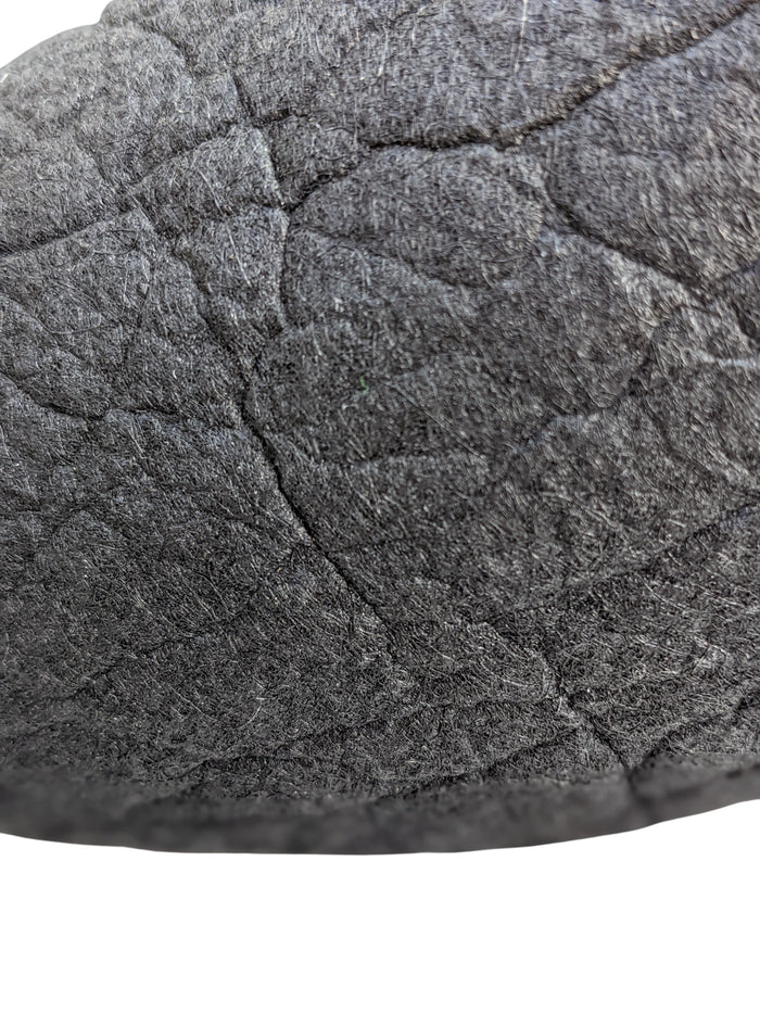 Piñatex®  Heiwa Slipper  Pineapple leaf fibres Denim Hiroshima Slippers Simple sizes [Medium / Large / XL] Charcoal - Heiwa Slipper