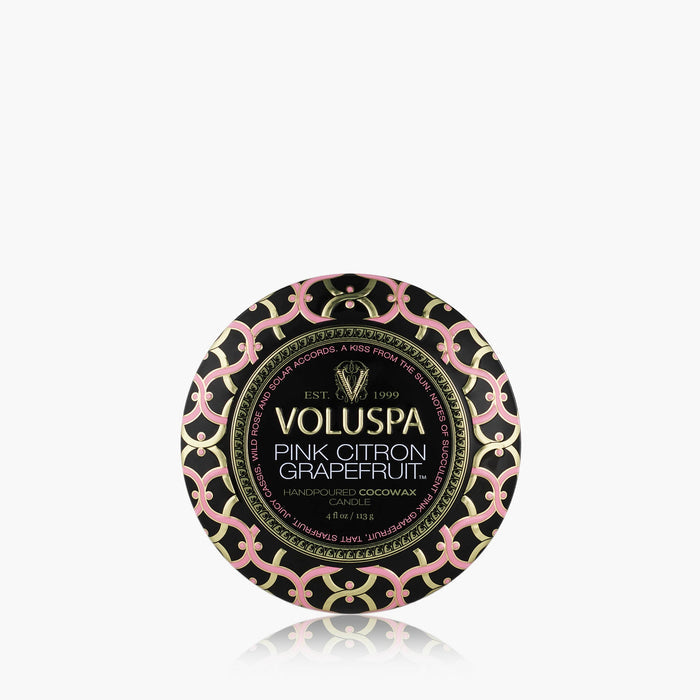 Pink Citron Grapefruit - Mini Tin Candle