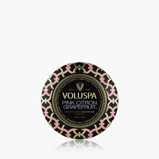 Pink Citron Grapefruit - Mini Tin Candle