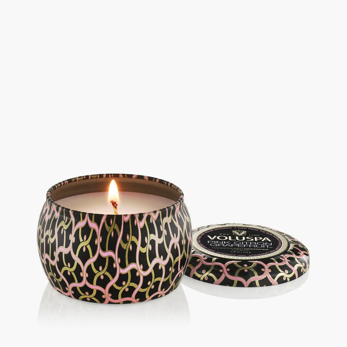 Pink Citron Grapefruit - Mini Tin Candle