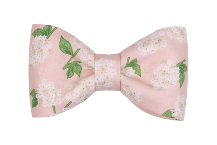 Pink Hydrangeas Bow Tie - Crew LaLa