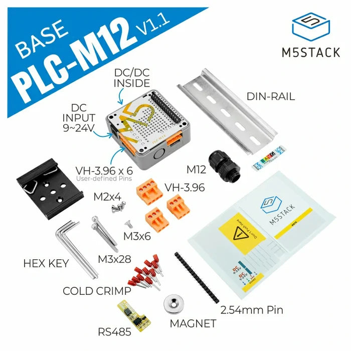 PLC Proto Industrial Board Module V11 - m5stack-store