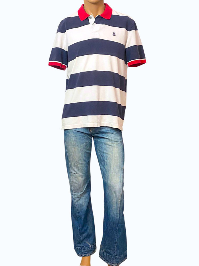 polo a righe uomo