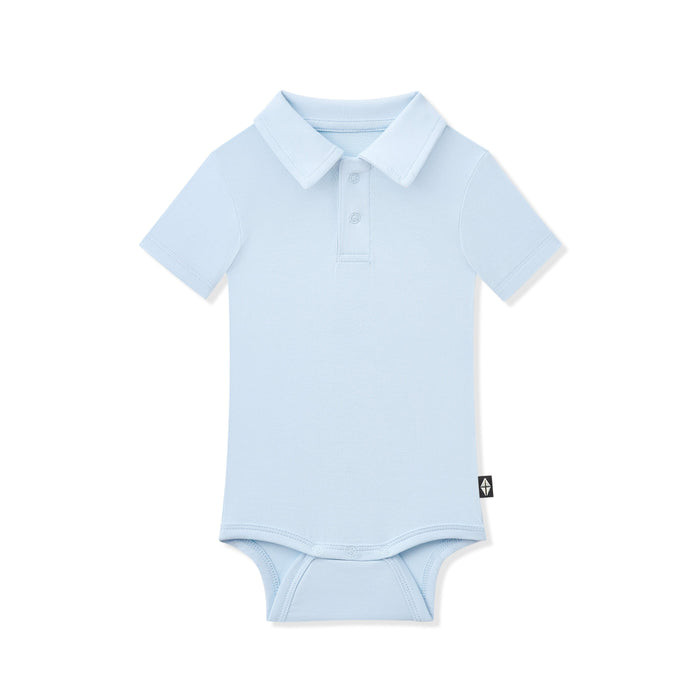 Product photo of the Polo Bodysuit in Breeze