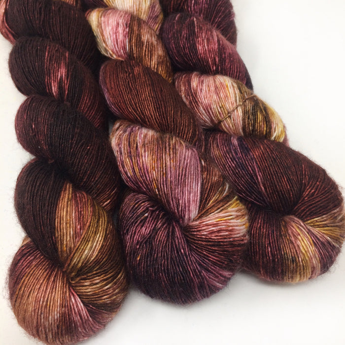 Pomegranate - 70/30 merino silk single ply