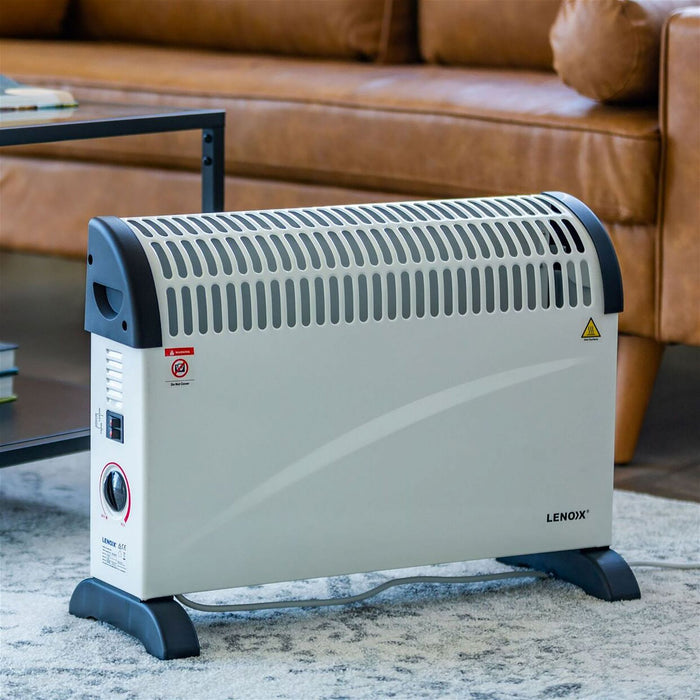 Portable Convector Heater  2000W, 3 Heat Settings -Home Living Store - -