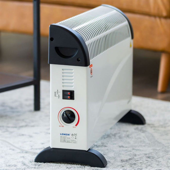 Portable Convector Heater  2000W, 3 Heat Settings -Home Living Store - -