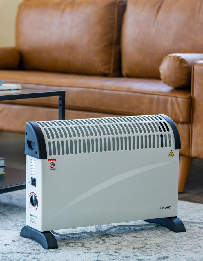 Portable Convector Heater  2000W, 3 Heat Settings -Home Living Store - -