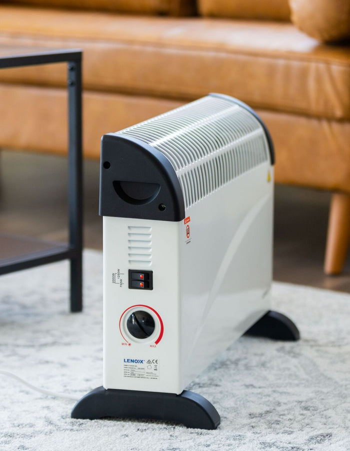 Portable Convector Heater  2000W, 3 Heat Settings -Home Living Store - -